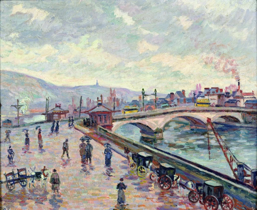 La Senna a Rouen - Musee de la Chartreuse, Douai